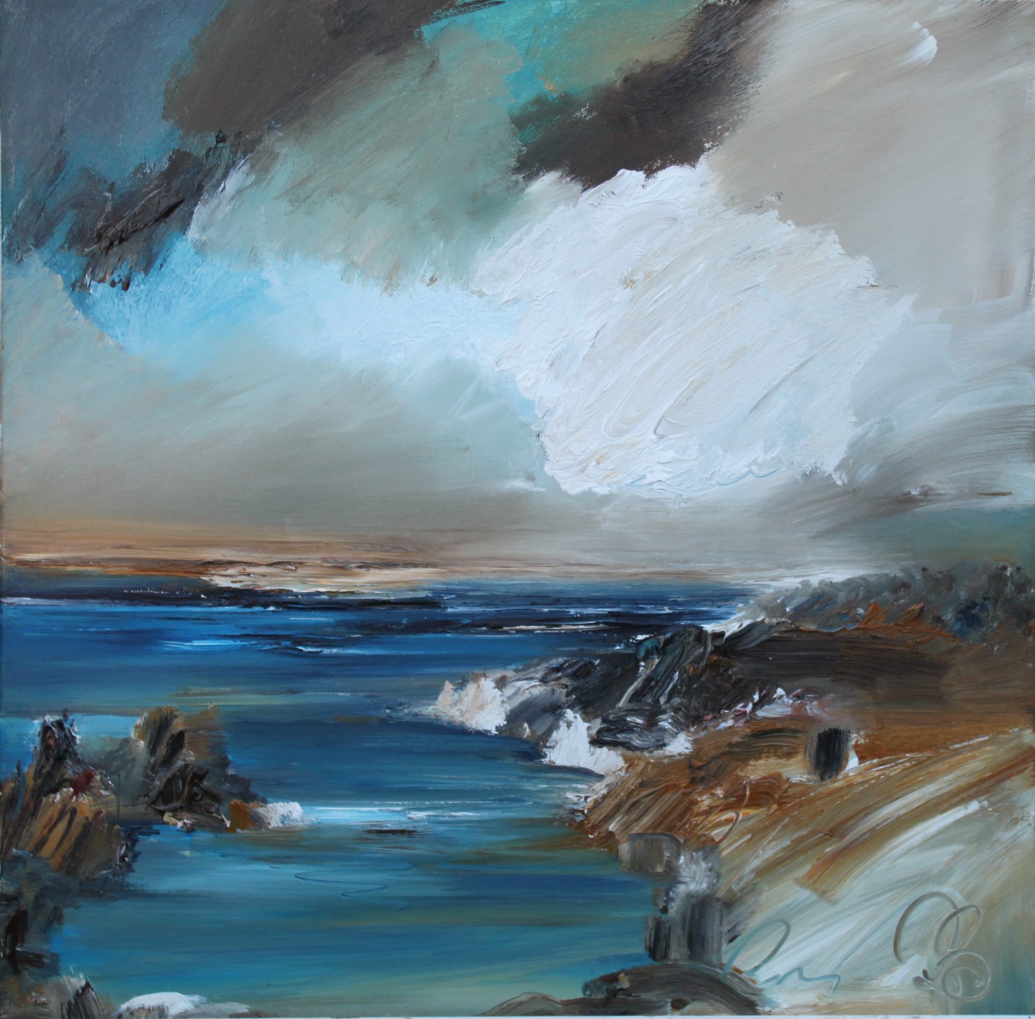 'Finding a cove' by artist Rosanne Barr